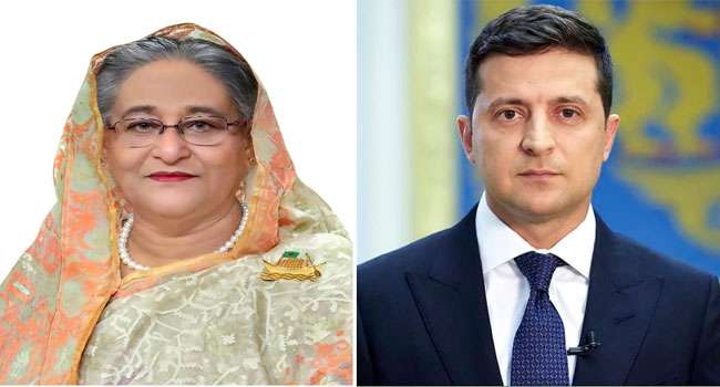 শেখ হাসিনা-জেলেনস্কি