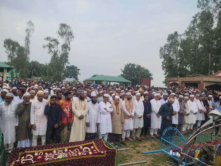 দাফন সম্পন্ন