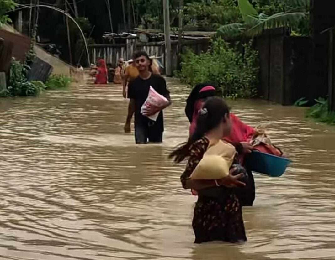 নিম্নাঞ্চল প্লাবিত