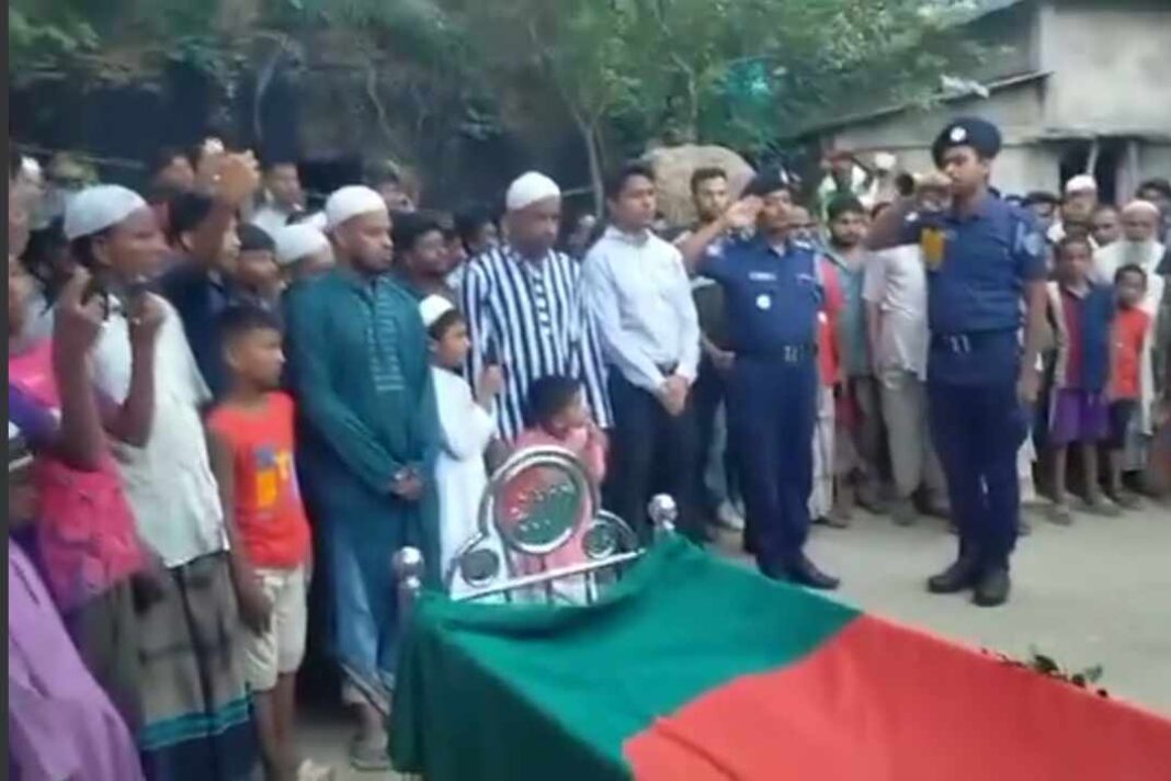 রাষ্ট্রি মর্যাদায় দাফন