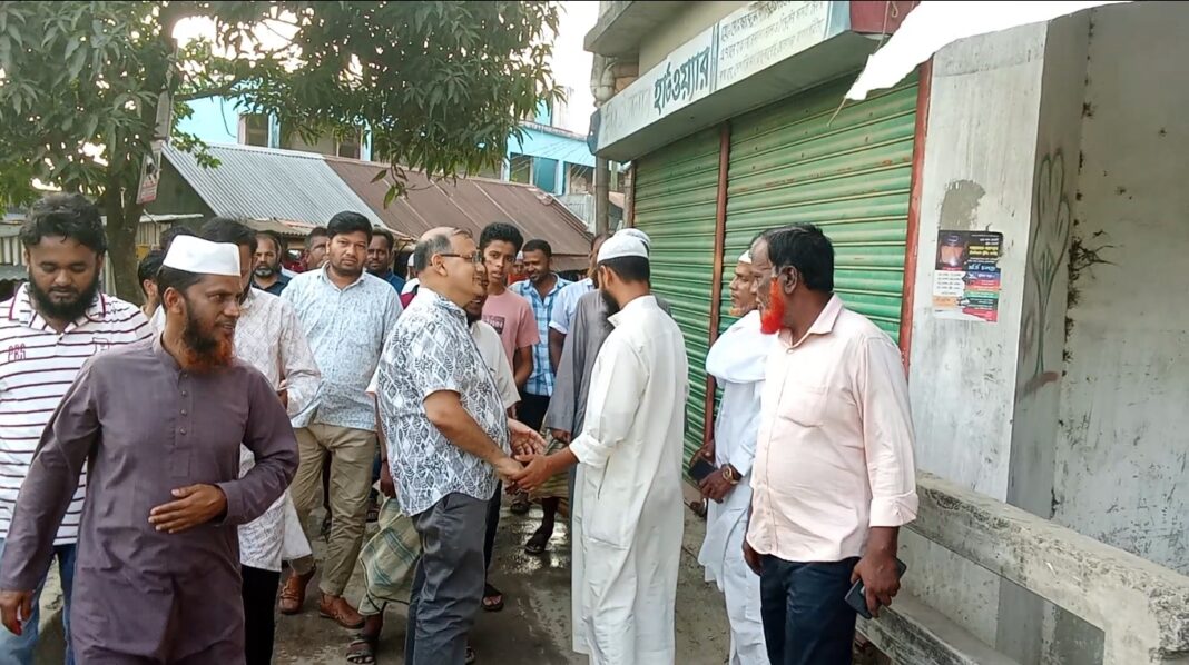 ডা. নাজমুল হুদা বিপ্লবের গণসংযোগ