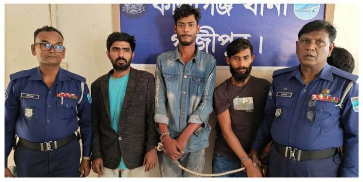 ৩ মাদক ব্যবসায়ী গ্রেফতার